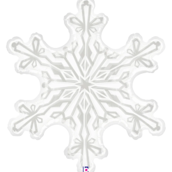 Westcoast Balloon 35737 Clear Snowflake