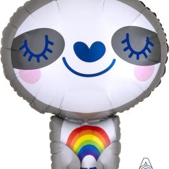 Westcoast Balloon 41215 Sloth With Rainbow