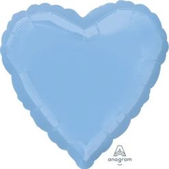 Westcoast Balloon 23014 Pastel Blue Heart
