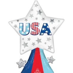 Westcoast Balloon 47597 USA Star Bursts