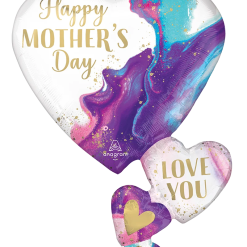 Westcoast Balloon 47645 Mother'S Day Marble Hearts
