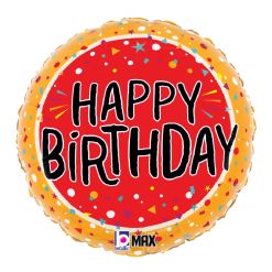 Westcoast Balloon 26365 Birthday Fun Confetti