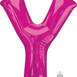 Westcoast Balloon 35450 Letter Y Pink