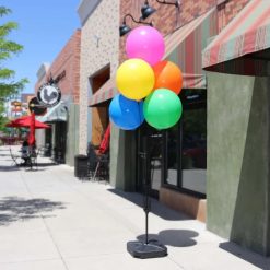 Westcoast Balloon BalloonBobber 5-Balloon Cluster Pole Kit With Weighted Base