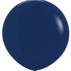 Westcoast Balloon 151847 Fashion Navy 24 Round (10Ct)