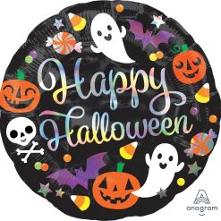 Westcoast Balloon 39992 Happy Halloween Iridescent