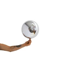 Westcoast Balloon 287123 Loon Balls 25Cm (10) Metallic Silver