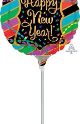 Westcoast Balloon 36044 HNY Streamers & Stripes