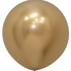 Westcoast Balloon 173726 Reflex Gold 24 Round (10Ct)