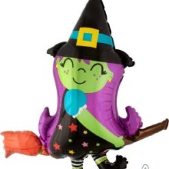 Westcoast Balloon 41949 Cute Witch On Broom