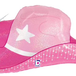 Westcoast Balloon 25541 Pink Cowgirl Hat