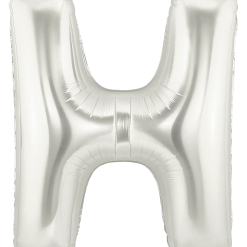 Westcoast Balloon 15908SP Megaloons Letter H Silver