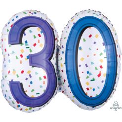 Westcoast Balloon 34444 Rainbow Birthday 30