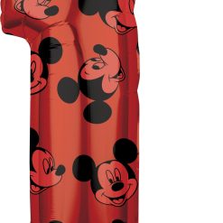 Westcoast Balloon 40131 Mickey Mouse Forever Number 1 (26In)