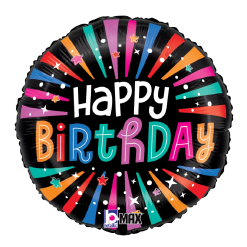 Westcoast Balloon 26363 Colorful Birthday Sparkles