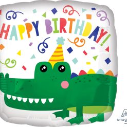 Westcoast Balloon 41309 Gator Happy Birthday