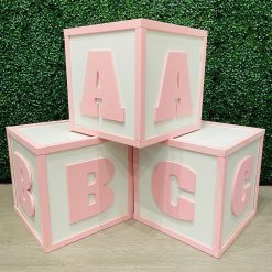 Westcoast Balloon Set Of Wooden ABC Blocks Rental