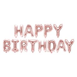 Westcoast Balloon FB6M Happy Birthday - Rose Gold