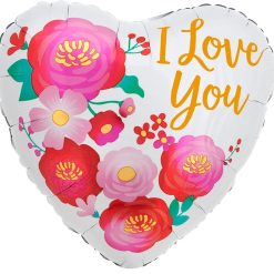Westcoast Balloon 42259 Love You Ombre Flowers