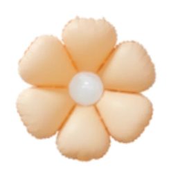 Westcoast Balloon 16 Daisy - Peach