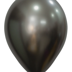 Westcoast Balloon 418247 Silk Midnight Grey 5 Round (50Ct)