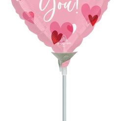 Westcoast Balloon 45141 I Love You Playful Hearts