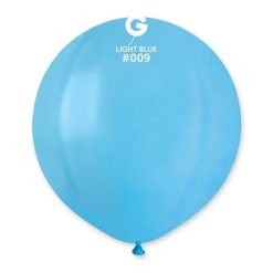Westcoast Balloon 200959 Gemar Light Blue 19 Round (25Ct)