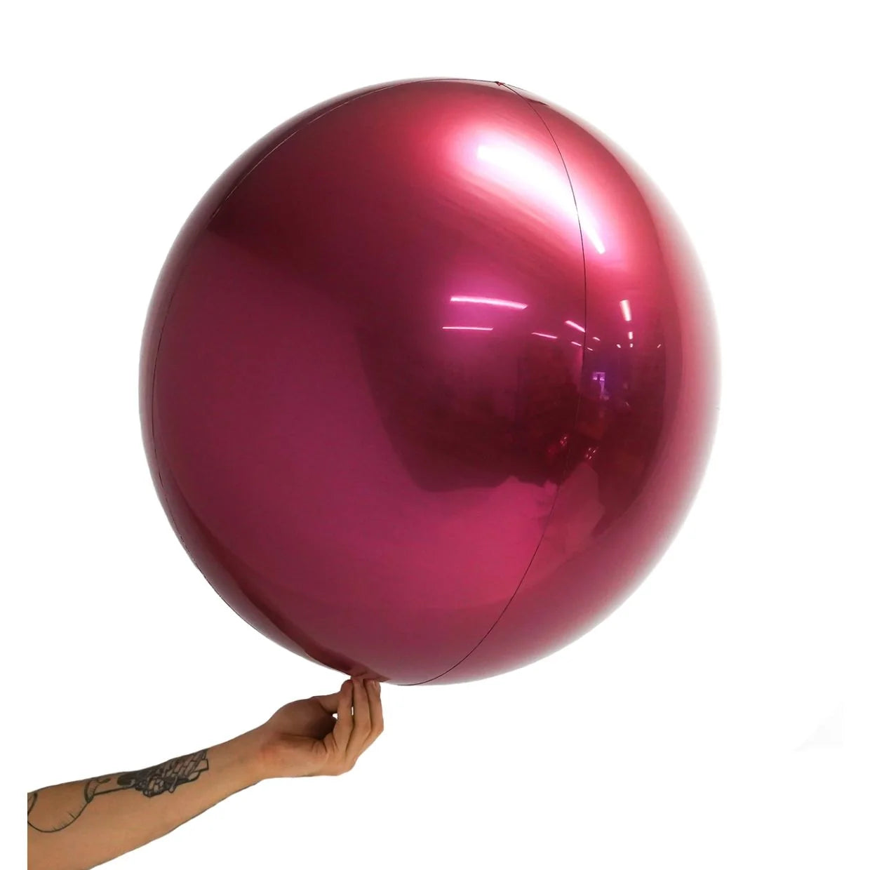 Westcoast Balloon 288227 Loon Balls 61Cm (24) Metallic Burgundy