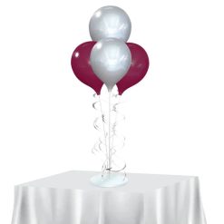 Westcoast Balloon PermaShine 4-Balloon Bouquet Table Top Round Stand Kit