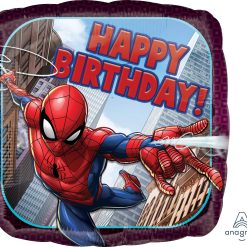 Westcoast Balloon 34664 Spider-Man Happy Birthday, Bulk