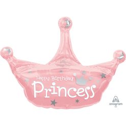 Westcoast Balloon A117102 Birthday Princess Crown