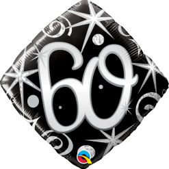 Westcoast Balloon 30030 60 Elegant Sparkles & Swirls