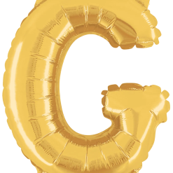 Westcoast Balloon 34907GP Letter G Gold 14In
