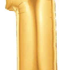 Westcoast Balloon 15841 Megaloons Number 1 Gold