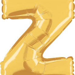 Westcoast Balloon 34927GP Letter Z Gold 14In