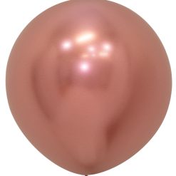 Westcoast Balloon 59147 Reflex Rose Gold 24 Round (10Ct)