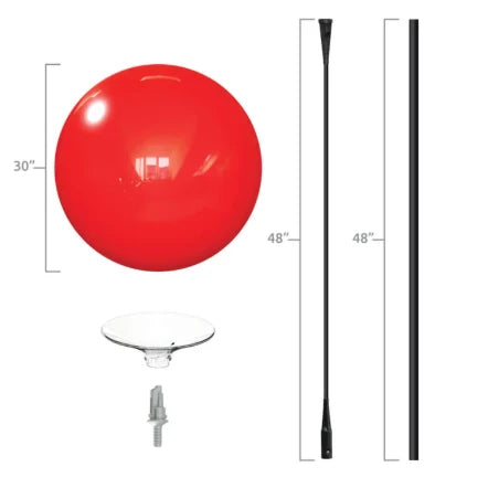 Westcoast Balloon 30 MegaPole Kit With Double Weighted Base - Image 3