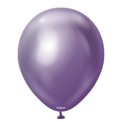 Westcoast Balloon K67506 Kalisan Mirror Violet 12 Round (50Ct)