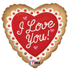 Westcoast Balloon 26070 I Love You Cookie