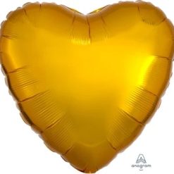 Westcoast Balloon 10585 Metallic Gold Heart