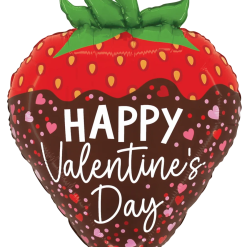 Westcoast Balloon 25421 Valentine Chocolate Strawberry