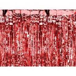 Westcoast Balloon CRT-007 Party Curtain - Red