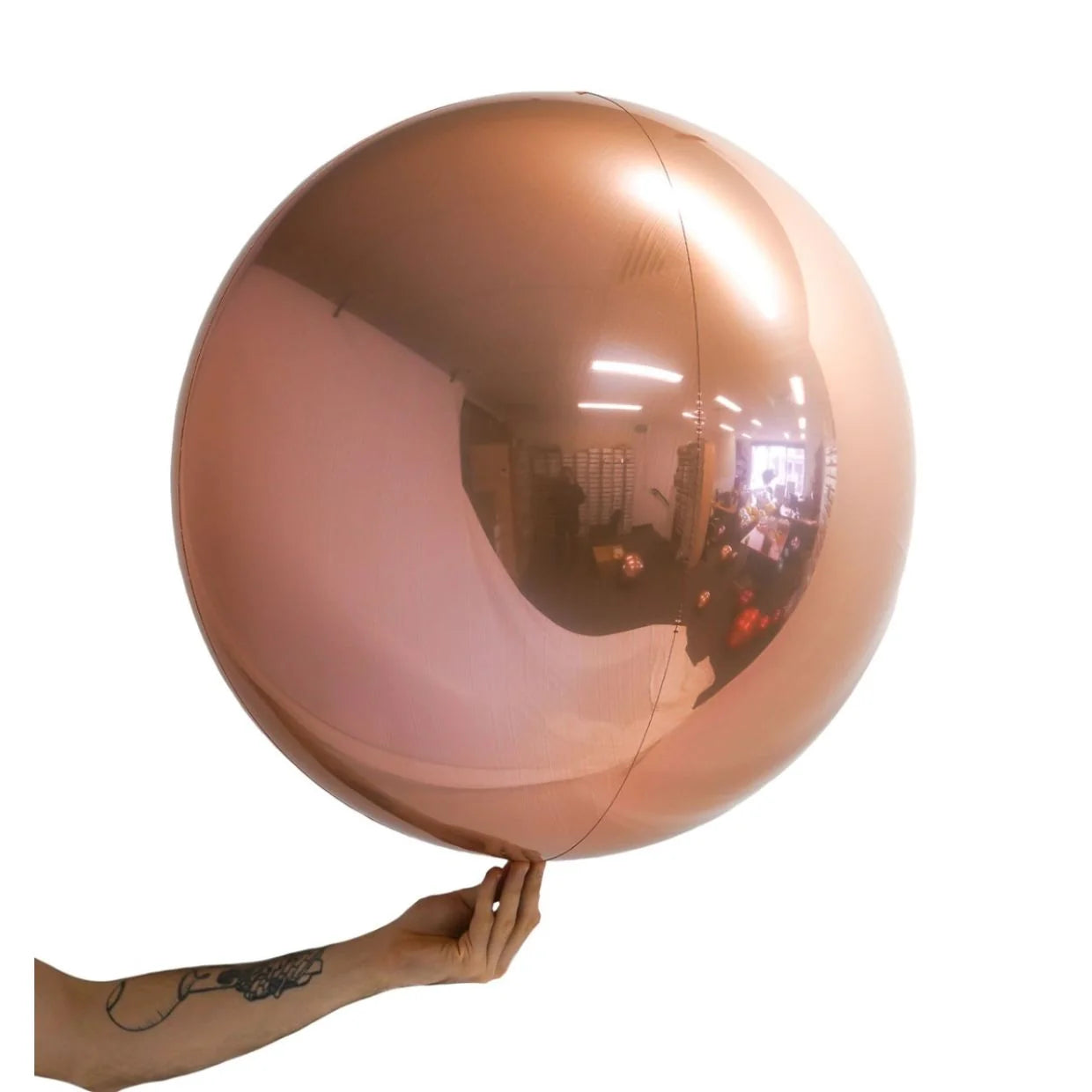 Westcoast Balloon 287427 Loon Balls 61Cm (24) Metallic Pink Rose Gold