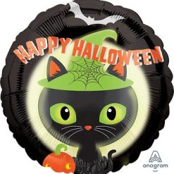 Westcoast Balloon 35915 Halloween Black Kitty
