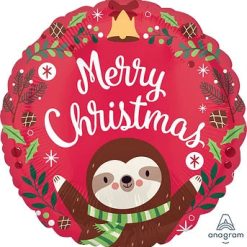 Westcoast Balloon 42050 Sloth Christmas