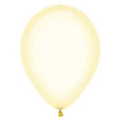 Westcoast Balloon 53192 Crystal Pastel Yellow 11 Round (100Ct)