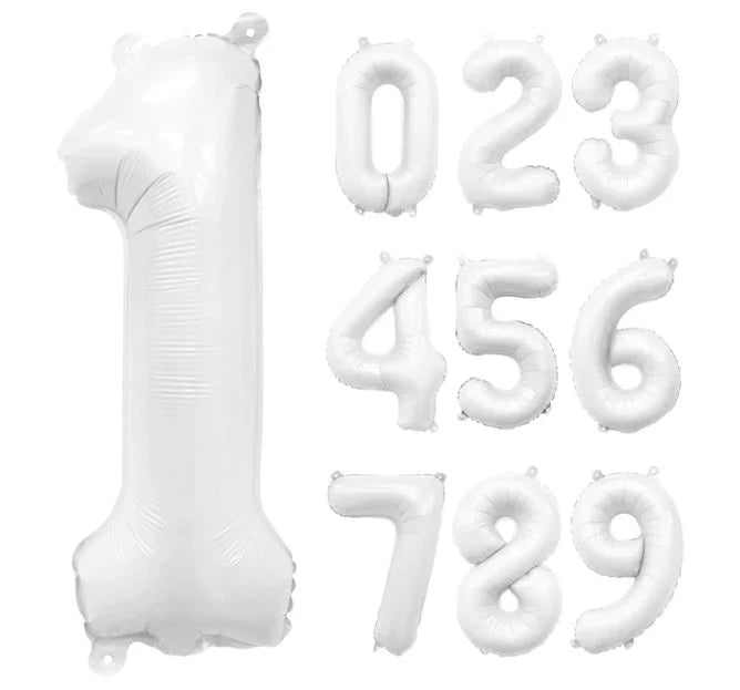 Westcoast Balloon 55479 Ellie'S White Number 2 - Image 2