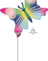 Westcoast Balloon 40817 Satin Watercolor Butterfly