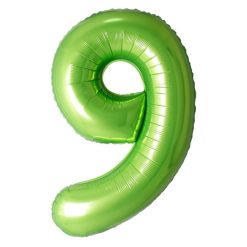 Westcoast Balloon FN40079 Number 9 Green