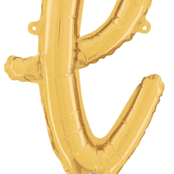 Westcoast Balloon 34712GP Script Letter L Gold
